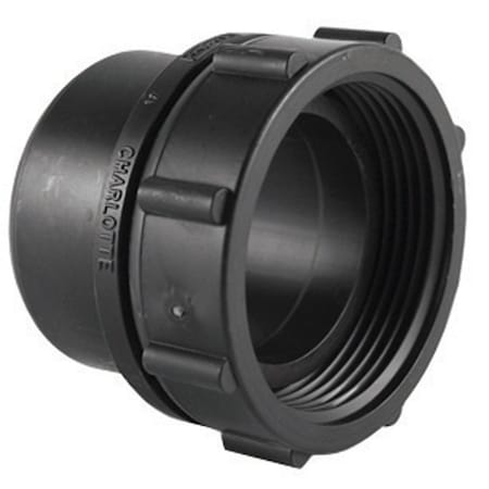 Charlotte Pipe And Foundry Charlotte Pipe 1-1/2 in. Spigot X 1-1/2 in. D FPT ABS Plug ABS009000600